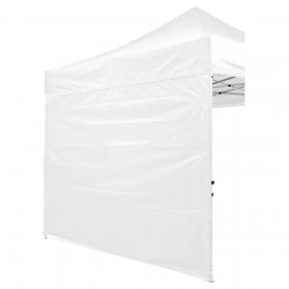 Боковые стенки для садового павильона, торговой палатки, шатра 3х3 (9м), белые