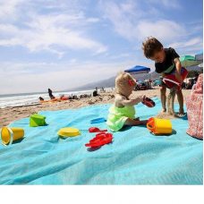 Анти-пісок пляжна чудо-підстилка Originalsize Sand Free Mat 200 * 200 Блакитна