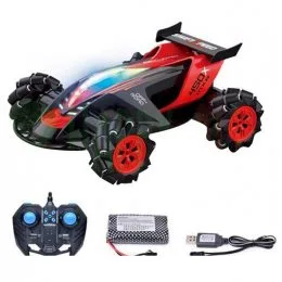 Трюковая машинка Drifter Turbo Air RC 360/Z109S с пультом управления и эффектом дыма Red (В)