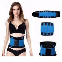 Пояс для схуднення Hot Shapers Belt Power Чорний з синім р-р L