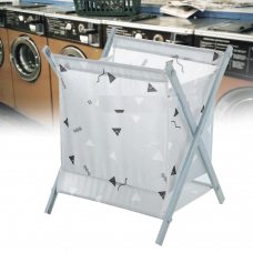 Кошик для білизни доладна laundry storage basket СІРА (212)