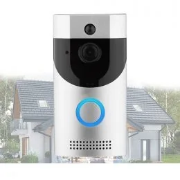 Домофон Anytek Smart Doorbell B30 1080p з Wi-Fi і датчиком руху Сірий