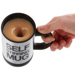 Кружка-мешалка Self Stirring Mug Черная