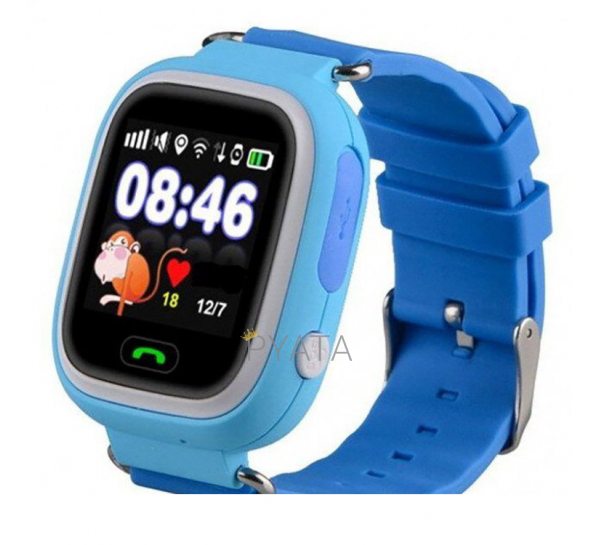 Детские Умные Часы Smart Baby Watch Q90 голубые