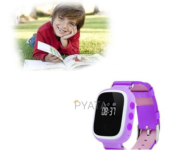 Дитячі Розумні Годинники Smart Baby Watch Q60 фіолетові