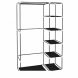 Складаний тканинний шафа Storage Wardrobe 68110 Чорний (259)