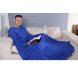 Плед с рукавами Snuggie синий