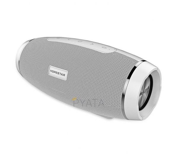 Портативная Bluetooth колонка Hopestar H27 с влагозащитой Белая