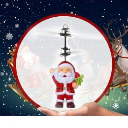 Літаюча іграшка - вертоліт Дід Мороз Flying Santa (В)