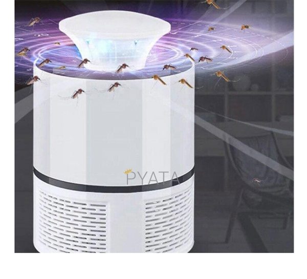 Лампа ловушка для комаров Mosquito Killer Lamp Белая