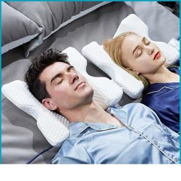 Ортопедична подушка Pressure Free Memory Pillow з комфортним ефектом пам'яті