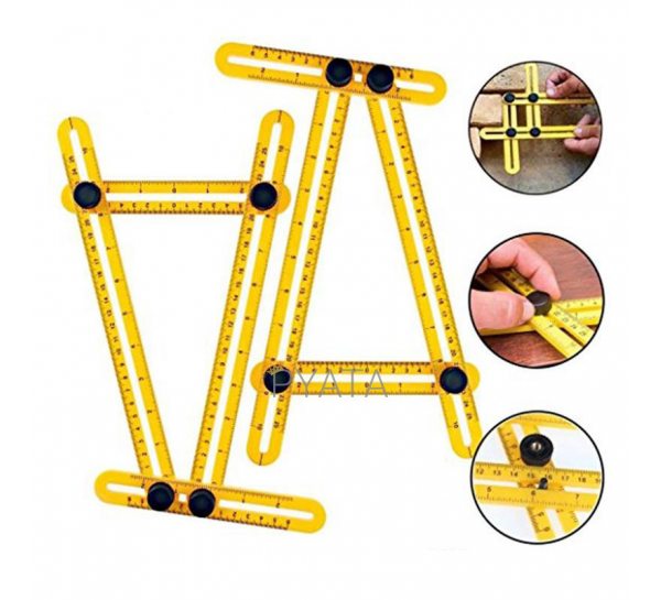 Мультифункциональная линейка Multifunctional Folding Ruler