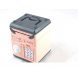 Детский сейф-копилка piggy bank с кодовым замком персиковый ( с ключом)