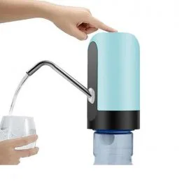 Насадка-помпа на пляшку Automatic Water Dispenser (блакитна)