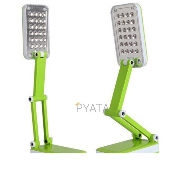 Настольная светодиодная складная лампа Yiteng YT-666/7751 Зеленый