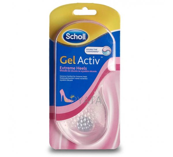 Гелеві устілки для взуття на високому каблуці Scholl Gel Activ