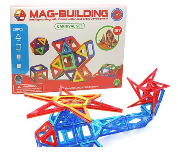 Магнитный конструктор Mag Building 28 pcs