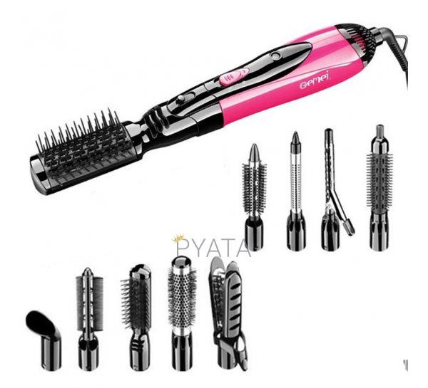 Повітряний стайлер для волосся 10в1 Gemei Professional Hot Air Styler GM-4835