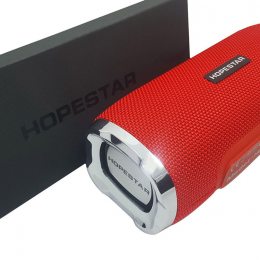 Портативна бездротова Bluetooth колонка Hopestar H24 Червона