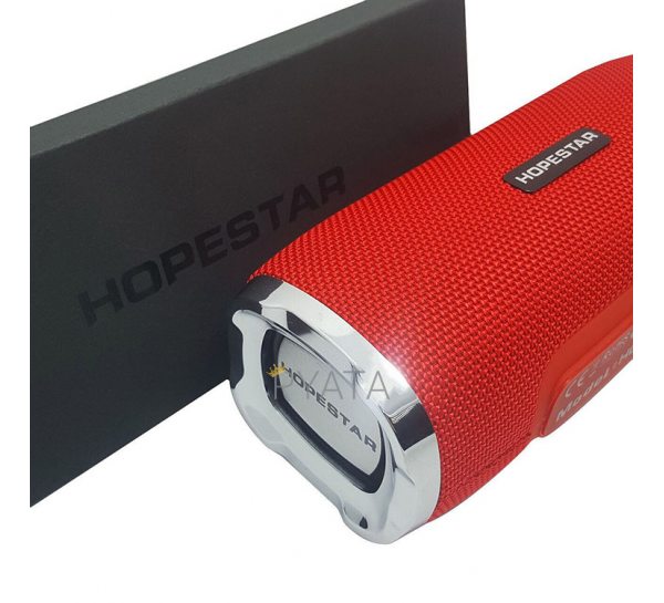 Портативная беспроводная Bluetooth колонка Hopestar H24 Красная