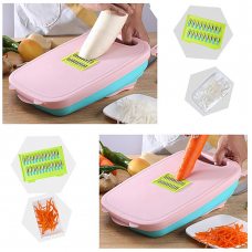 Професійна овочерізка 9 в 1 Multifunctional slicer and Planing wire slicer зручний кухонний слайсер.