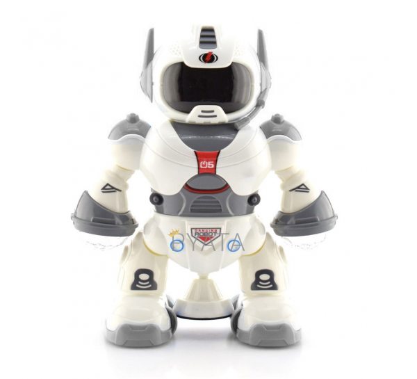 УЦЕНКА! Танцующий светящийся интерактивный робот танцор Dancing Robot 6678-5 Белый