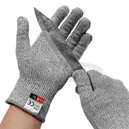 Захисні рукавички для різання м'яса і риби, високоміцні захисні рукавички класу 5, захисні рукавички для кухні