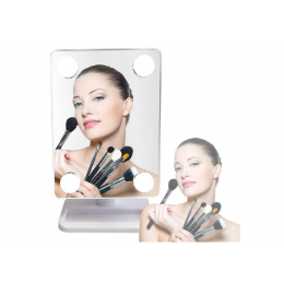 Зеркало сенсорное с LED подсветкой для макияжа Cosmetie Mirror 360 Rotation Angel 1463(225)