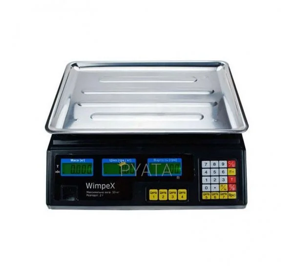 Торговые весы Wimpex 50 кг