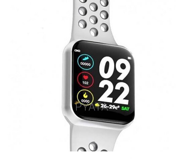 Смарт годинник Smart Watch F8 Білий ремінець
