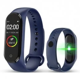 Фитнес браслет Smart Bracelet M4 синий