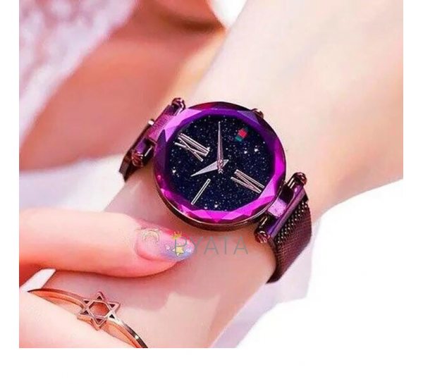 Женские Часы Starry Sky Style Watch Фиолетовый