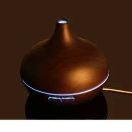 Увлажнитель воздуха Aroma Diffuser 7 LED color 300 мл темное дерево