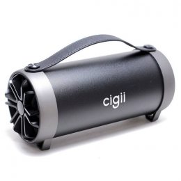 Портативна Bluetooth колонка акустика Cigii S11F Чорна (FM MP3 AUX USB)