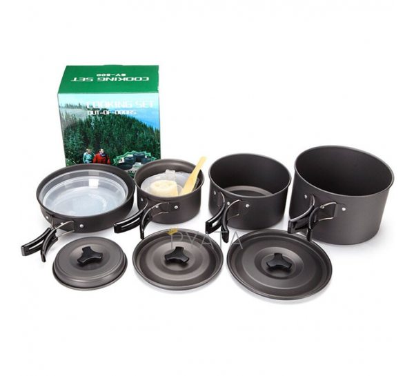 Набір посуду похідний Cooking Set SY-500 (МА131)