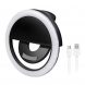 Светодиодное селфи-кольцо на телефон Selfie Ring Light Черный(В)