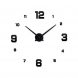 Годинники настінні 3D DIY Clock NEW (з цифрами) Black