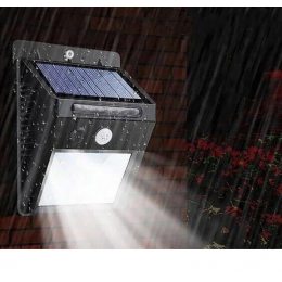 Настенный уличный светильник Solar Sensor Light - 48 Led SH09 (На солнечной батарее) с датчиком движения