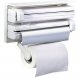 Кухонний диспенсер для плівки, фольги і рушників Kitchen Roll Triple Paper Dispenser