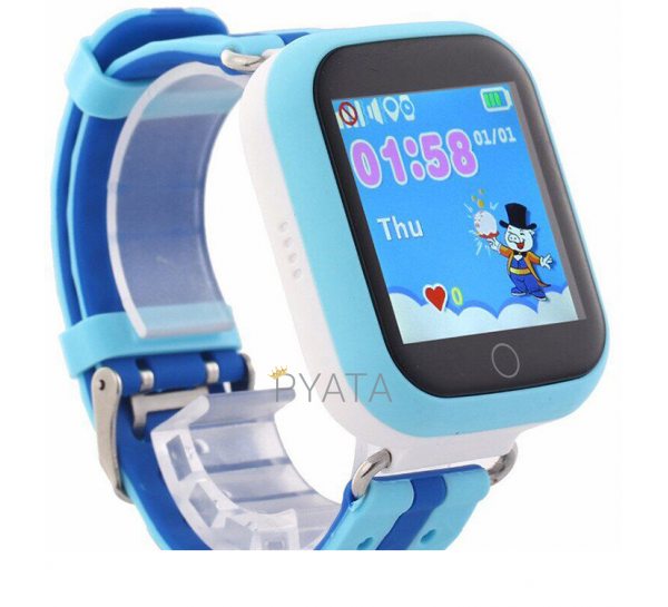 Детские Умные Часы Smart Baby Watch Q100 голубые