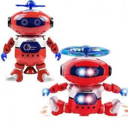 Танцюючий світиться інтерактивний робот Dancing Robot Червоний