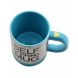 Кружка мешалка Self Stirring mug Чашка Голубая