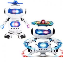 Танцюючий світиться інтерактивний робот Dancing Robot 99444-2 Білий (В)
