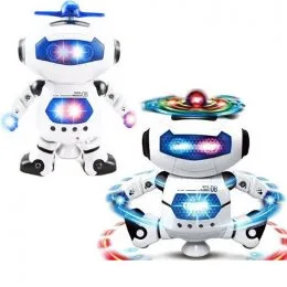Танцюючий світиться інтерактивний робот Dancing Robot 99444-2 Білий (В)