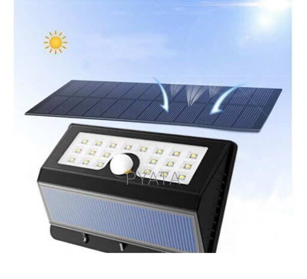 Светильник solar Sensor wall light 30-led