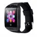 Розумні годинник Smart Watch Q18 чорні з чорним обідком