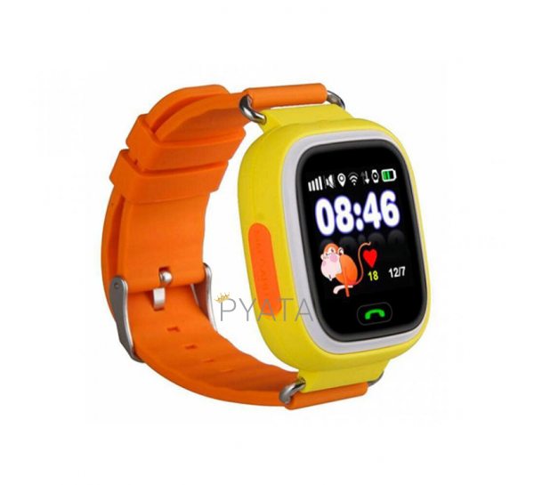 Детские Умные Часы Smart Baby Watch Q90 желтые