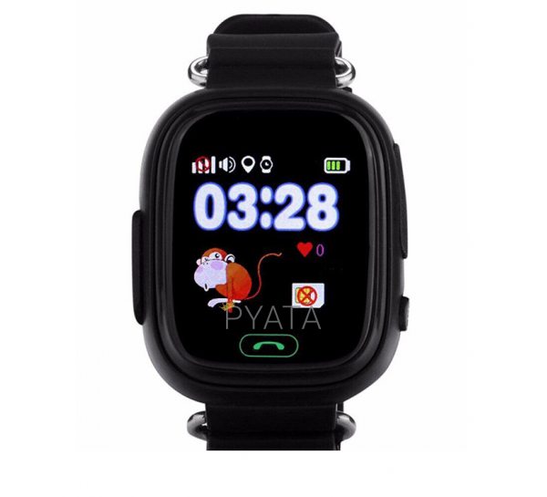 Дитячі Розумні Годинники Smart Baby Watch Q90 чорні