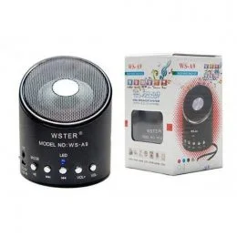 Портативна блютуз колонка WSTER WS-A9 чорна