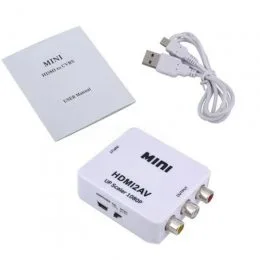AV-HDMI 1080p (Тюльпаны RCA) конвертер адаптер переходник P-42